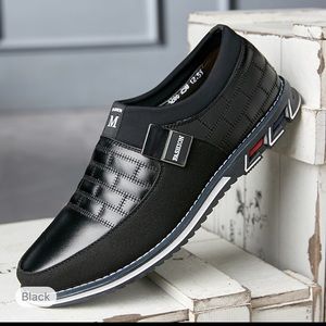 Men’s black dress sneakers. Brand new- never worn! Size 11.5